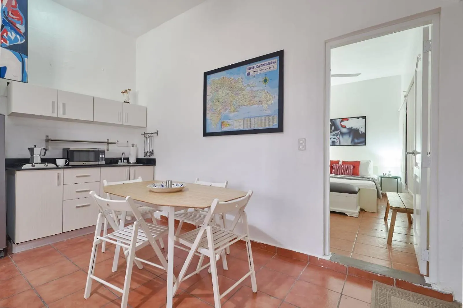 公寓 Apartamento De Un Solo Piso Zona Colonial 聖多明哥